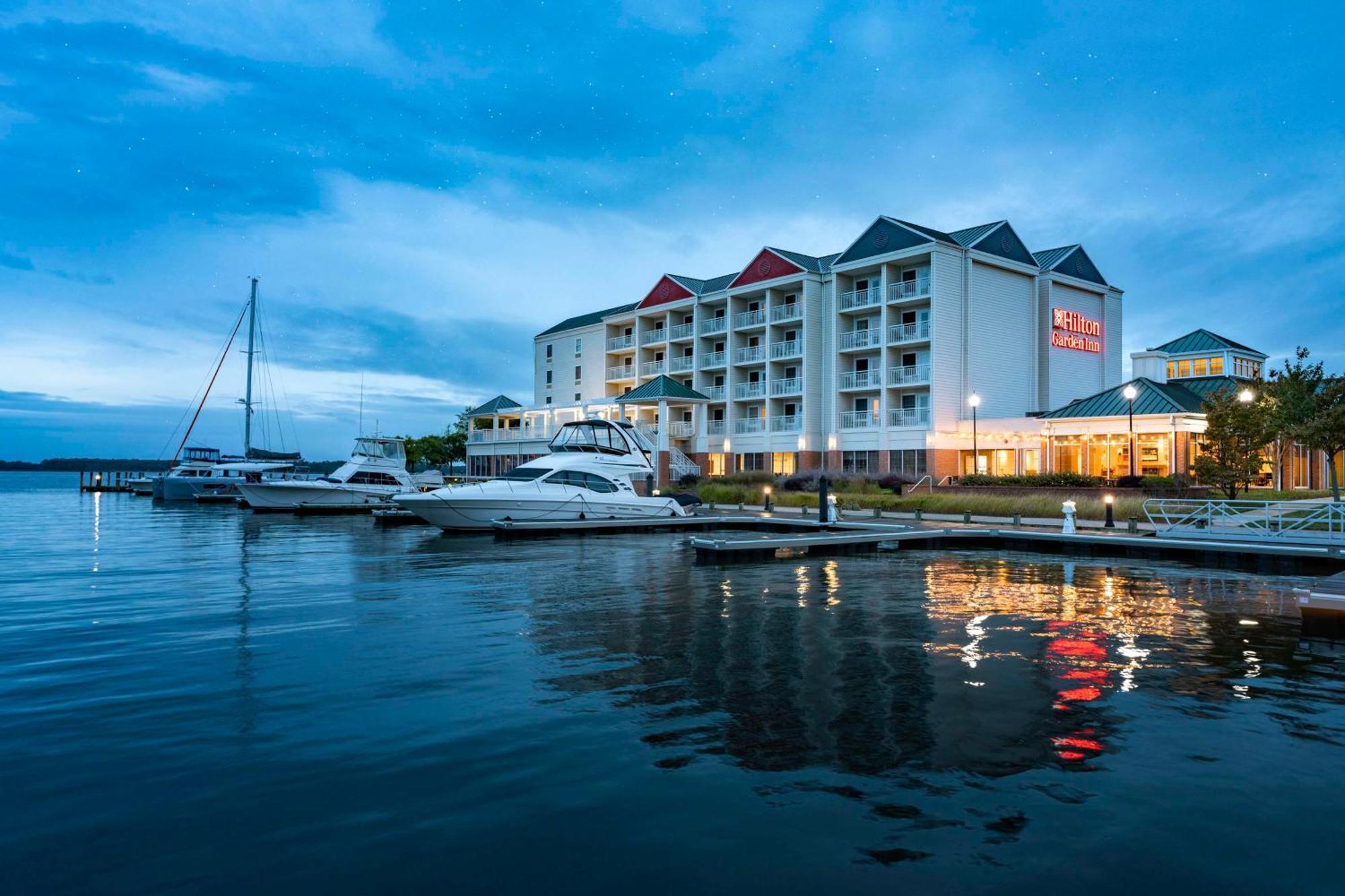 Hilton Garden Inn Kent Island Marina Grasonville Exterior foto
